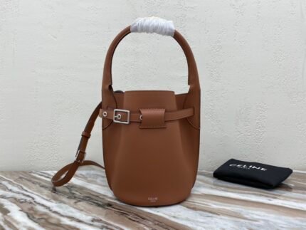 🛍🎀BIG BAG BUCKET NANO🎀🛍Soft Flat Calfskin Bucket Bag nSilver Metallic Pieces n100% Calfskin Leather Lining nCrossbody and Handle nDetachable Leather Shoulder Strap, L TBC inches (TBC cm)nHandle 4 inches (10 cm) longnFunctional leather drawstring to close pouch nSize: 8 X 6 X 16 inches (21.5 X 16 X 6 cm)n100% calf leathernNo. 187243